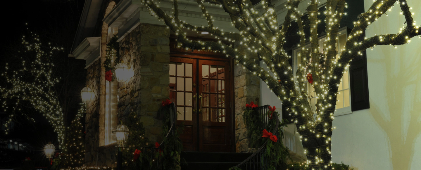 holiday lighting in a house 1